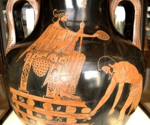 Croesus on the pyre
